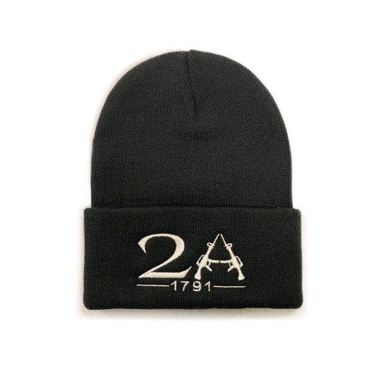 2nd Amendment Beanie, Black