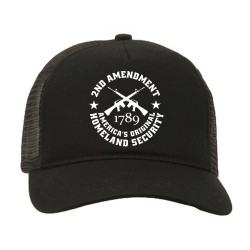 Crossed Guns 2nd Amendment Cap