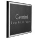 Cast aluminum plaque, rectangular Cast aluminum plaque, rectangular