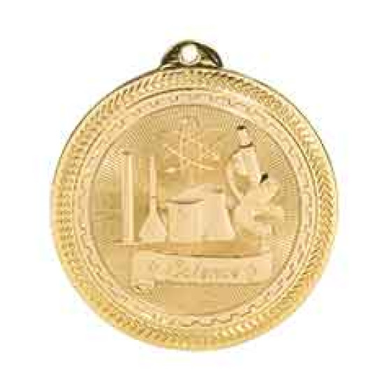 Science BriteLazer Medal with Neck Ribbon