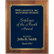 Premium Solid Hardwood Plaque with Blue and Gold Marble Texture Plate Premium Solid Hardwood Plaque with Blue and Gold Marble Texture Plate