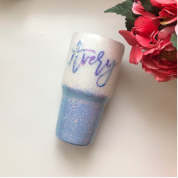 Icy Unicorn Custom Glitter Tumbler Icy Unicorn Custom Glitter Tumbler