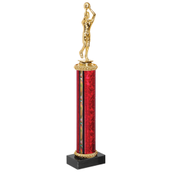 Economy Trophy with Genuine Marble Base and 6” of Column