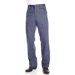 Circle S Dress Ranch Pant in Heather Navy