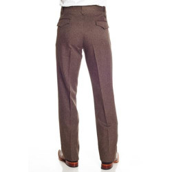Circle S Dress Ranch Pant in Heather Chestnut
